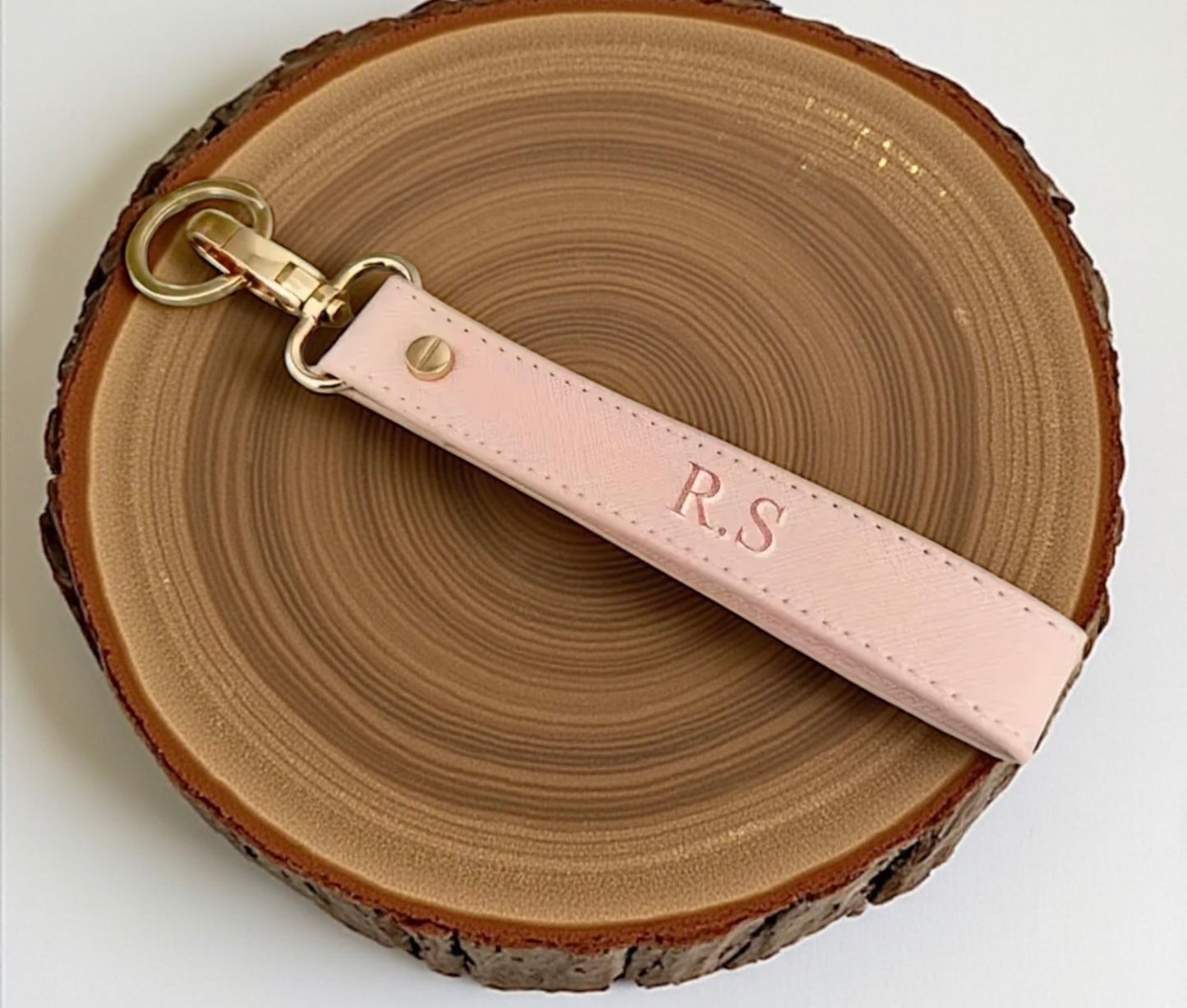 Handmade Vegan Leather Personalised Keyring Keychain Langyard | Personalised Wedding Gift | Personalised Wedding Favor | Personalised Gift