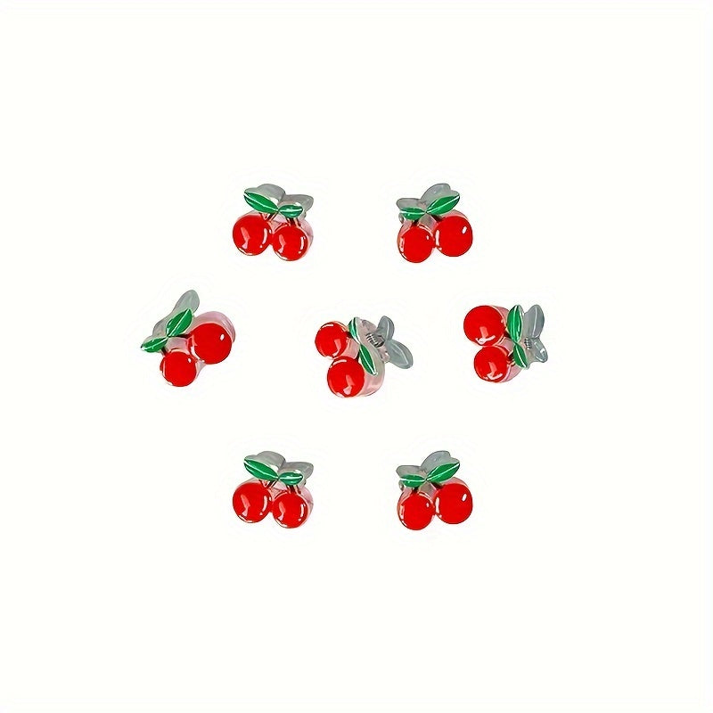 Set of 2 Cute Sweet Mini Cherry Claw Clips Baby Hair Clips Girls Hair Clips Baby Claw Clips