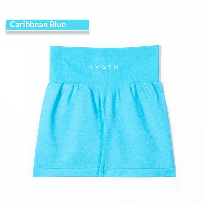 Womens Stretchy Quick-drying Yoga Shorts For Europe And The US