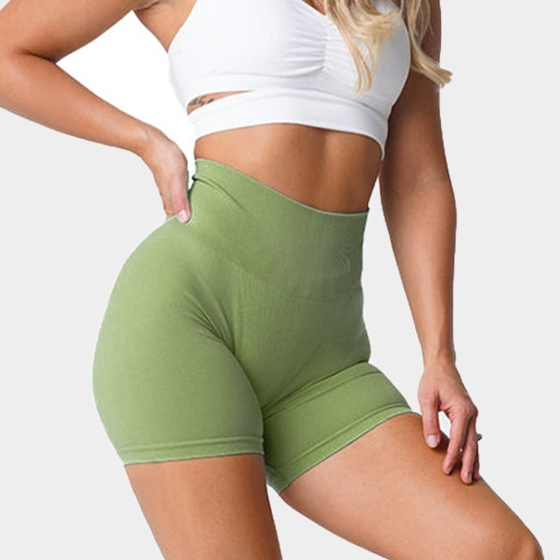Womens Stretchy Quick-drying Yoga Shorts For Europe And The US