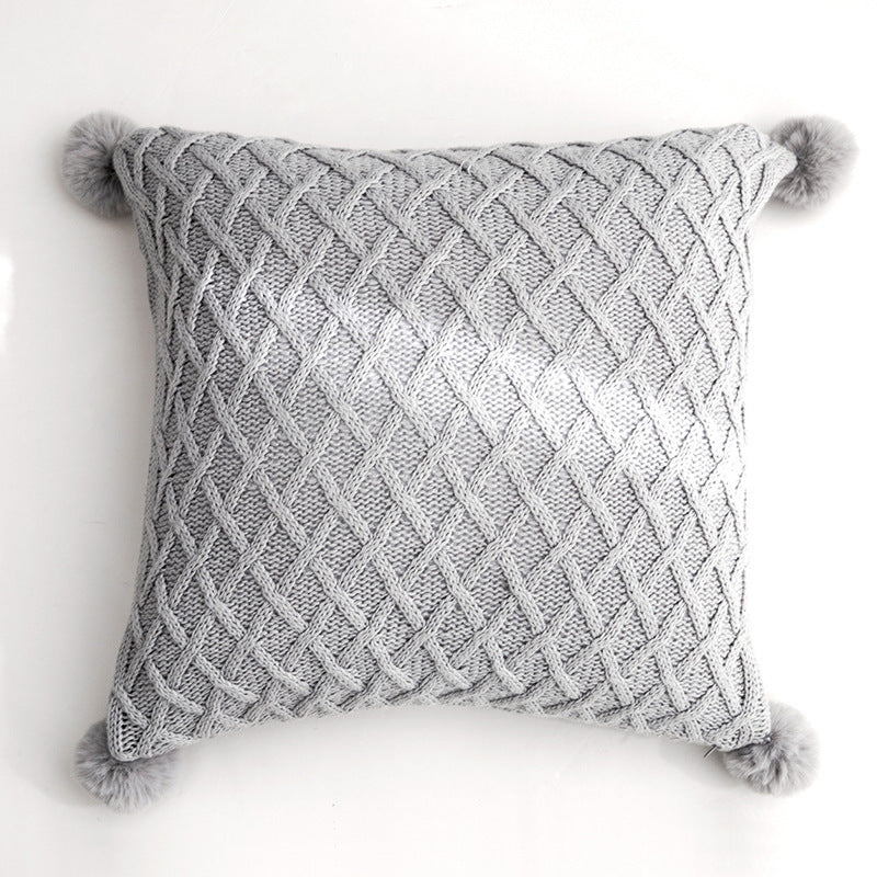INS Blanket Throw Pillow Air Conditioning Knitted Blanket