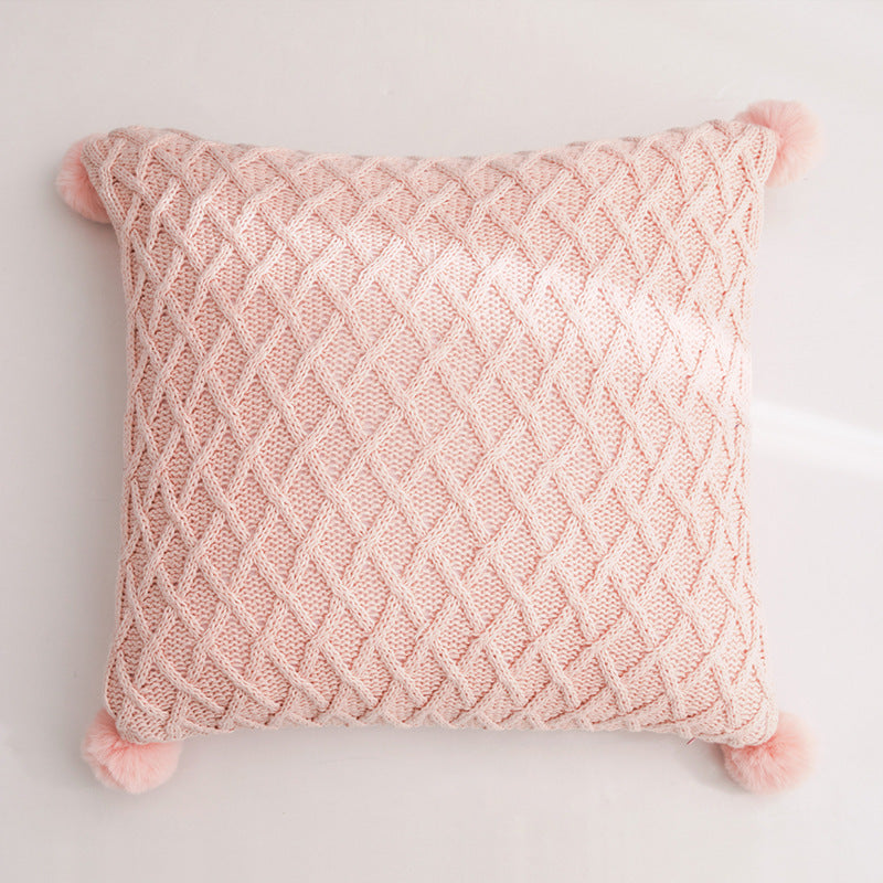 INS Blanket Throw Pillow Air Conditioning Knitted Blanket