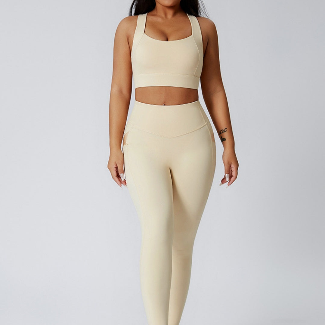 Super Supportive 2 Piece Gym Set, Super Soft Buttery Feel Fabric, Supportive and smoothing