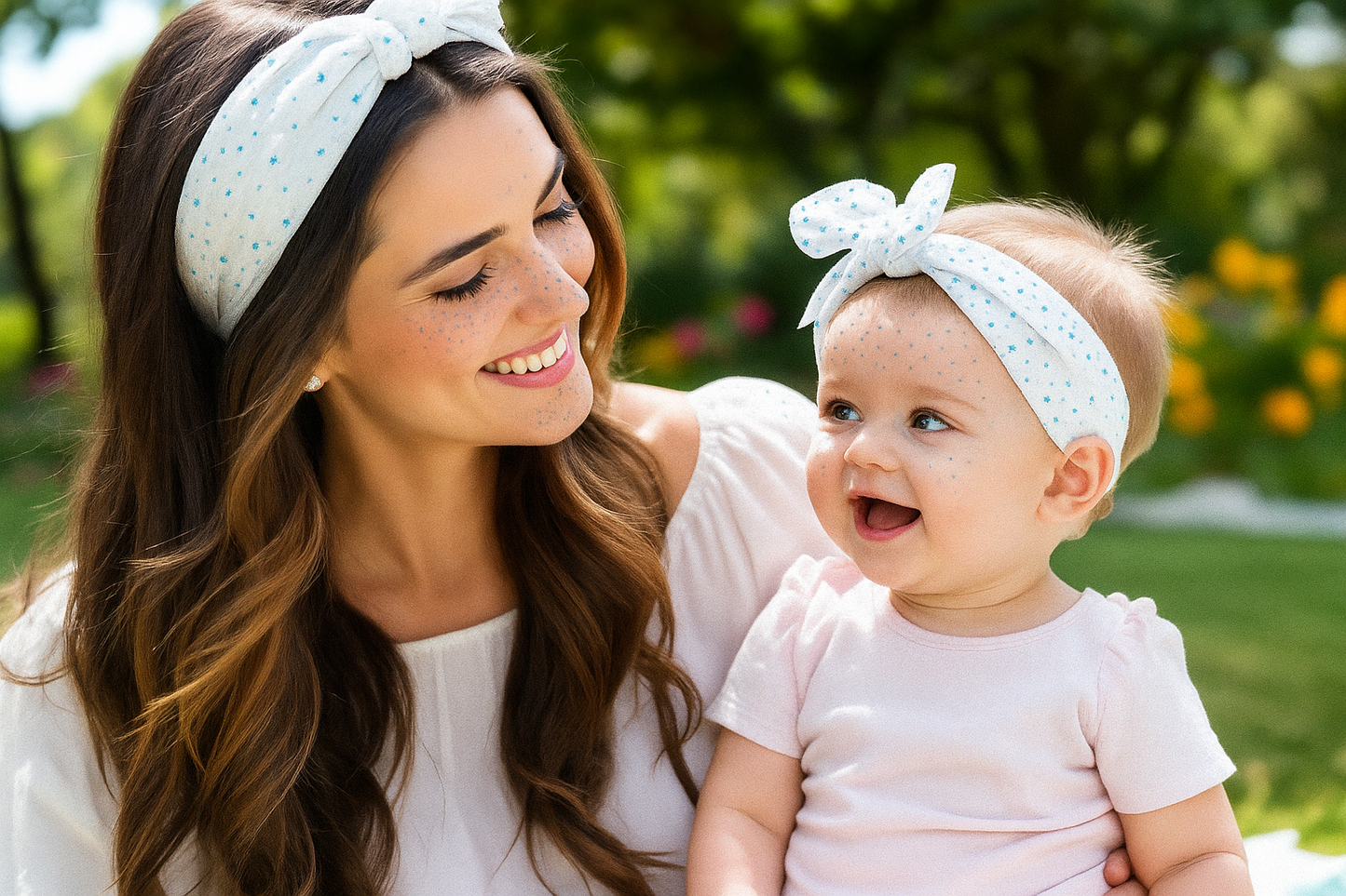 Mummy & Mini Matching Headband Set. Mother & Daughter Matching Headband Set. Mummy & Me Matching Ser. Bow Headband Set Bow Knott Headband set Matching