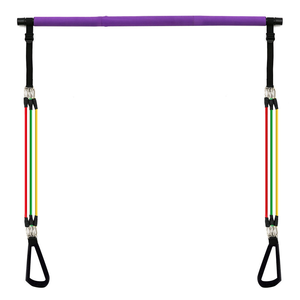 Adjustable Three-section Pilates Stick Thin Stick Fitness Auxiliary Appliance