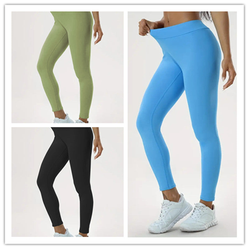 Bum Scrunch Booty Leggings Women's Yoga Pants High Waist Lift High Elastic Tight Fitness Trousers