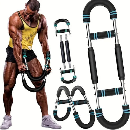 Strength Training At Home Gym Multi-functional U-shaped Arm Strengthener Chest Trainer Adjustable Forearm Strength Exerciser Home Gym Equipment Bodybuilding