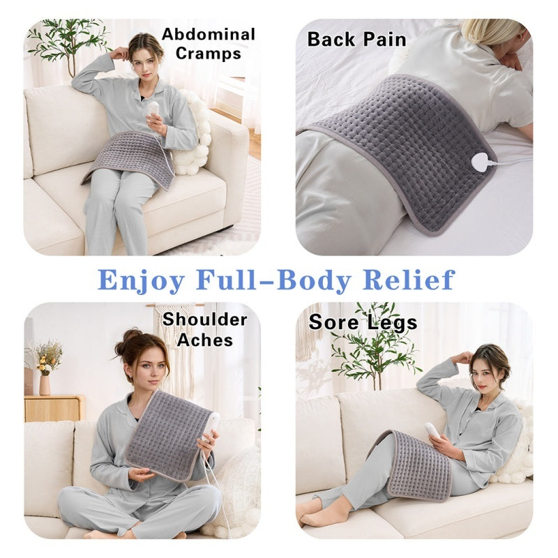 Warming Electric Heat Pad Heating Pad Back Neck Shoulder Belly Heating Relief