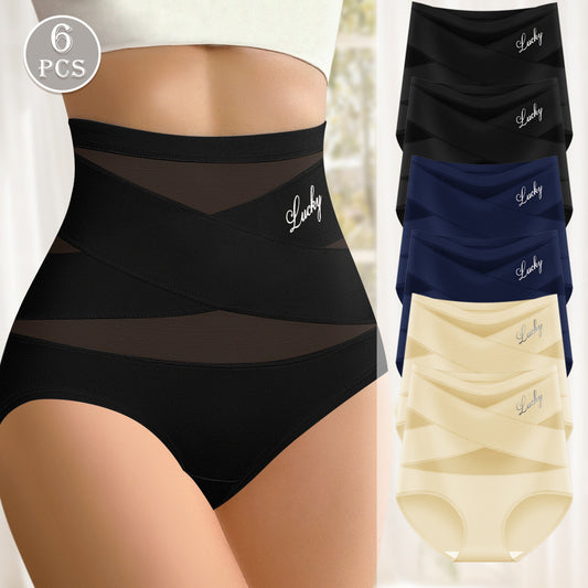 High Waist Seamless Belly Contracting Women's Bum Lift Knickers