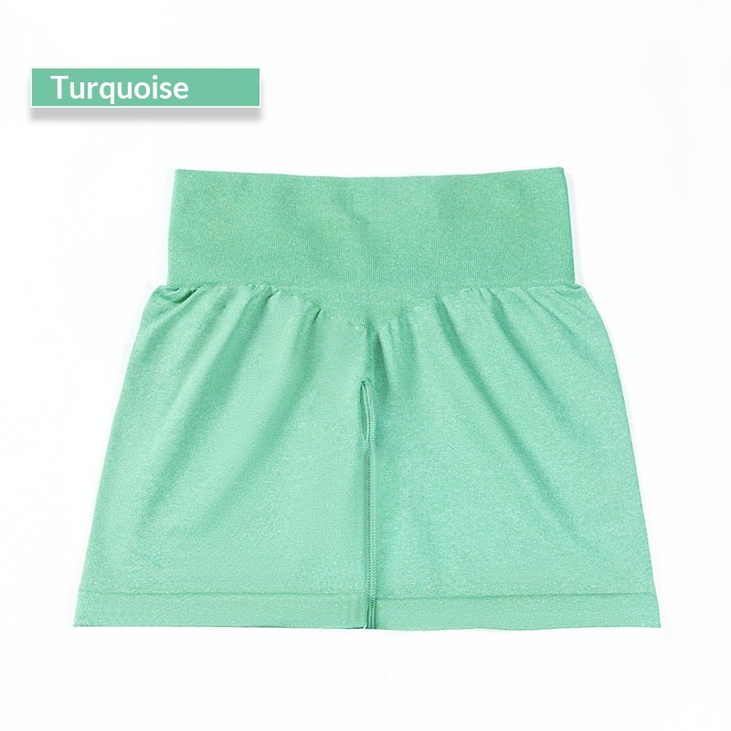 Womens Stretchy Quick-drying Yoga Shorts For Europe And The US