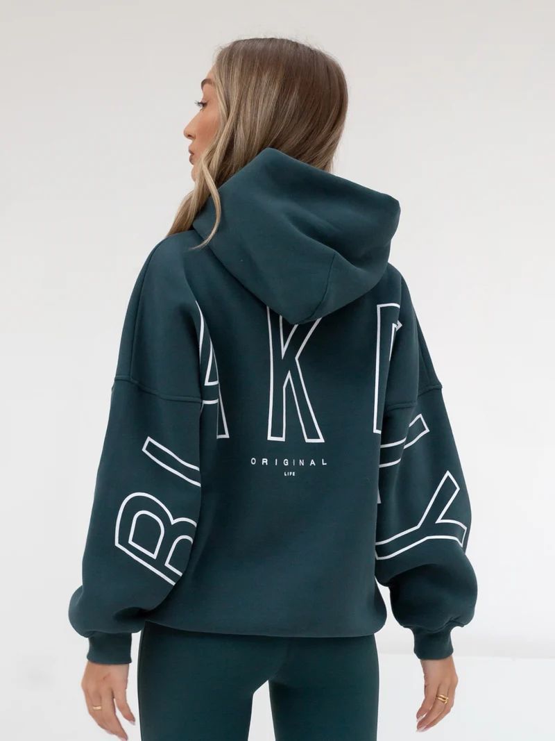 Warm Thick On Trend Loose Fit Oversized Womens Hoodie