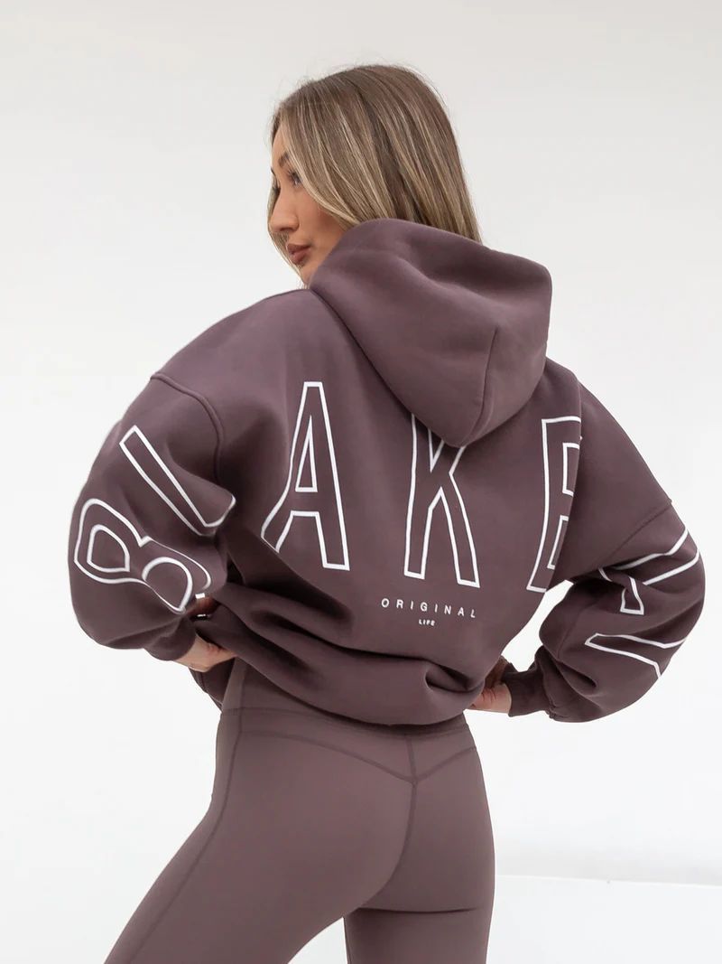 Warm Thick On Trend Loose Fit Oversized Womens Hoodie