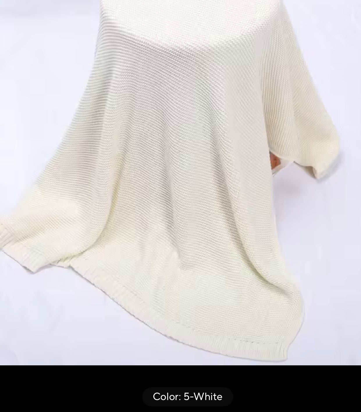 Beautiful Handmade Personalised Knitted Baby Blanket Organic Cotton and Soft Bamboo Material For a Snuggly Cosy Feel. Baby Gift Baby Shower