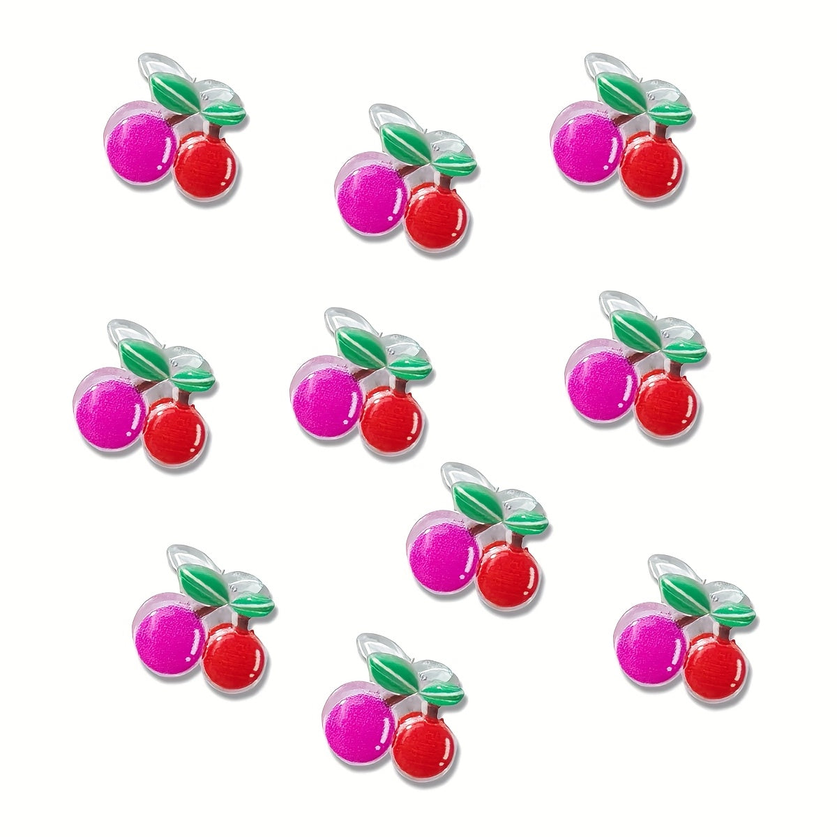 Set of 2 Cute Sweet Mini Cherry Claw Clips Baby Hair Clips Girls Hair Clips Baby Claw Clips