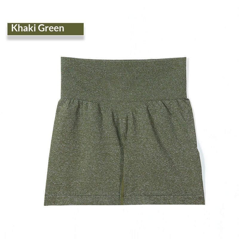 Womens Stretchy Quick-drying Yoga Shorts For Europe And The US