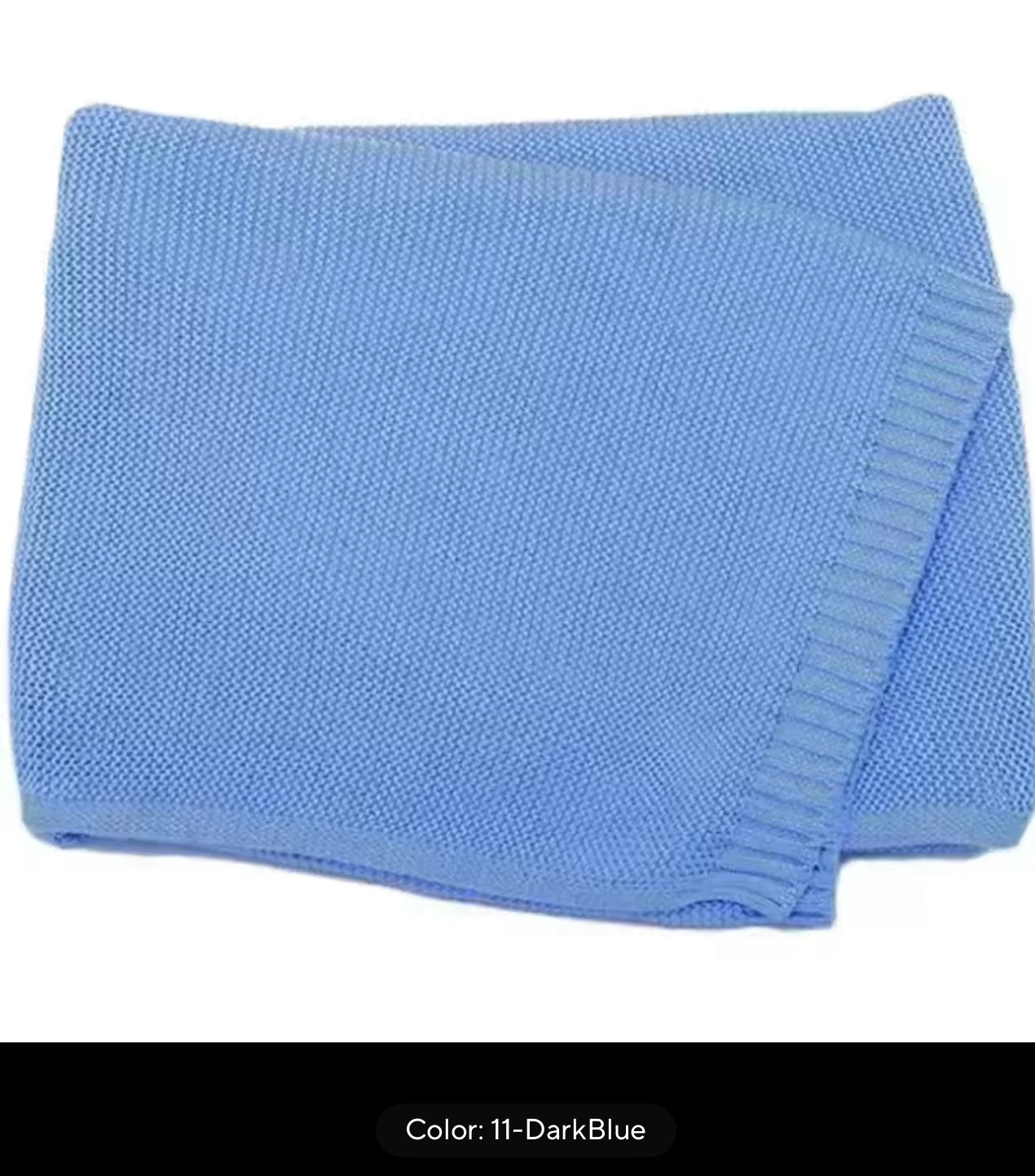 Beautiful Handmade Personalised Knitted Baby Blanket Organic Cotton and Soft Bamboo Material For a Snuggly Cosy Feel. Baby Gift Baby Shower