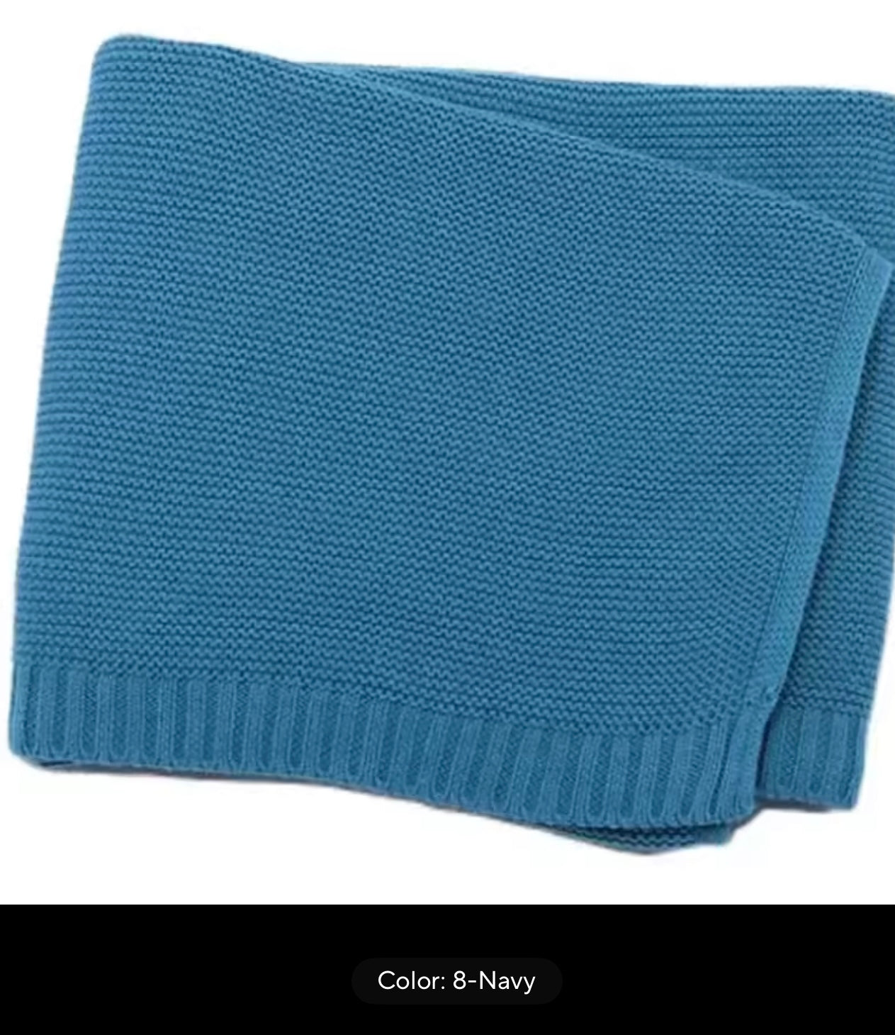 Beautiful Handmade Personalised Knitted Baby Blanket Organic Cotton and Soft Bamboo Material For a Snuggly Cosy Feel. Baby Gift Baby Shower