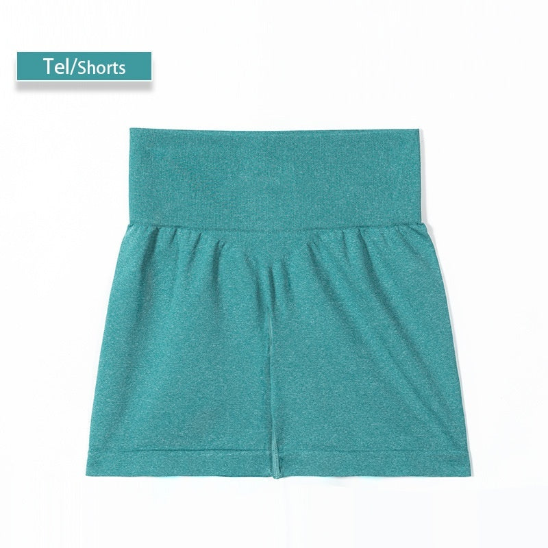 Womens Stretchy Quick-drying Yoga Shorts For Europe And The US
