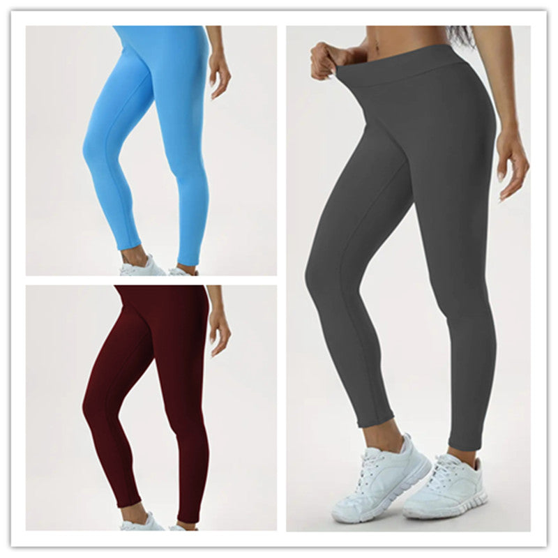 Bum Scrunch Booty Leggings Women's Yoga Pants High Waist Lift High Elastic Tight Fitness Trousers