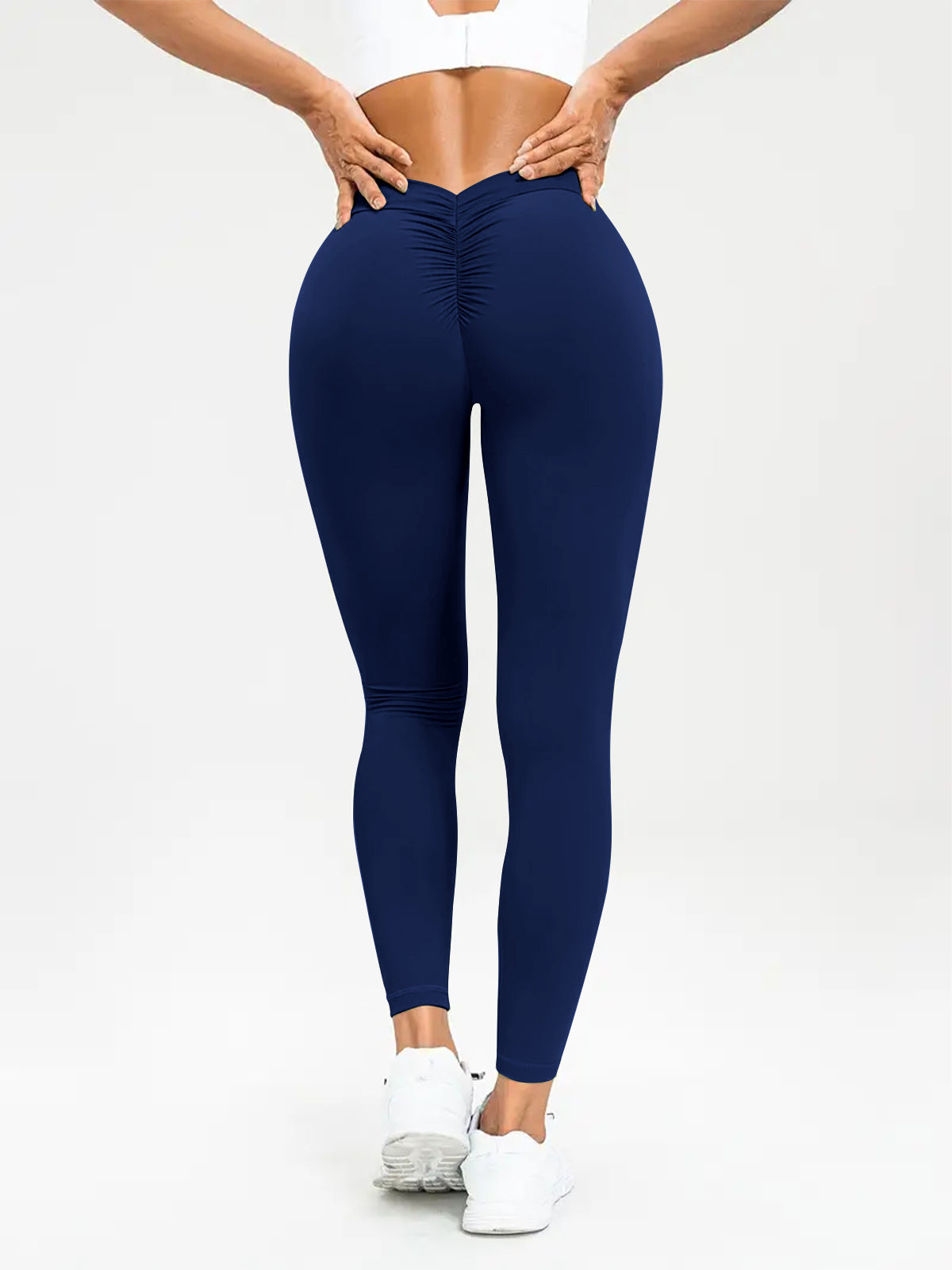 Bum Scrunch Booty Leggings Women's Yoga Pants High Waist Lift High Elastic Tight Fitness Trousers