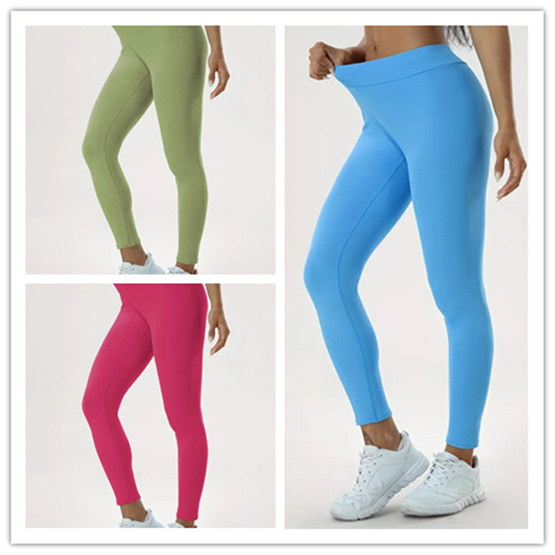 Bum Scrunch Booty Leggings Women's Yoga Pants High Waist Lift High Elastic Tight Fitness Trousers