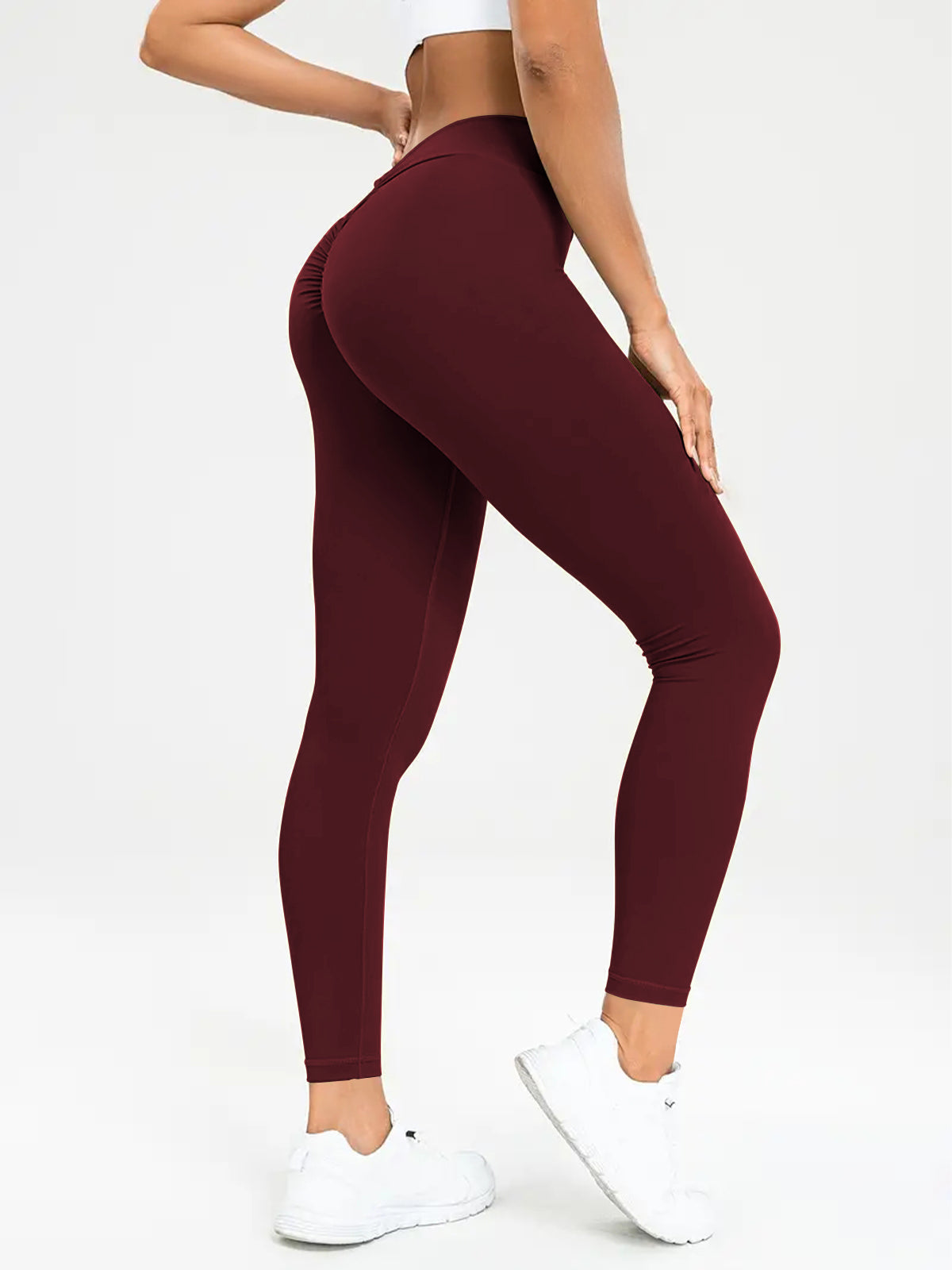 Bum Scrunch Booty Leggings Women's Yoga Pants High Waist Lift High Elastic Tight Fitness Trousers